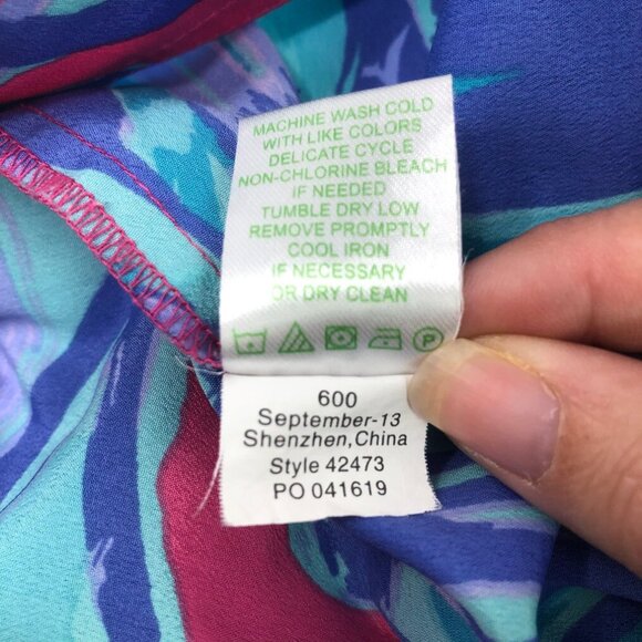 Lilly Pulitzer Middleton Palazzo Pants Size XS Chic Pink Sway - Picture 8 of 8